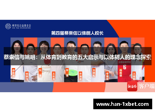 蔡崇信与姚明：从体育到教育的五大启示与以体树人的理念探索